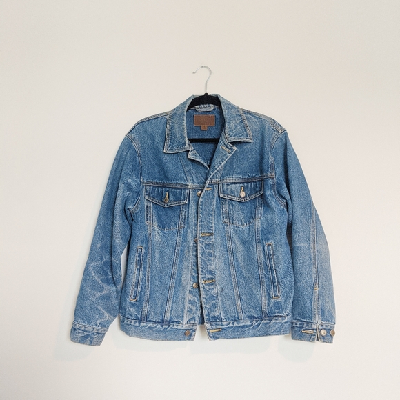 Pendleton Jackets & Blazers - Pendleton Let 'er Buck wool and denim jacket red